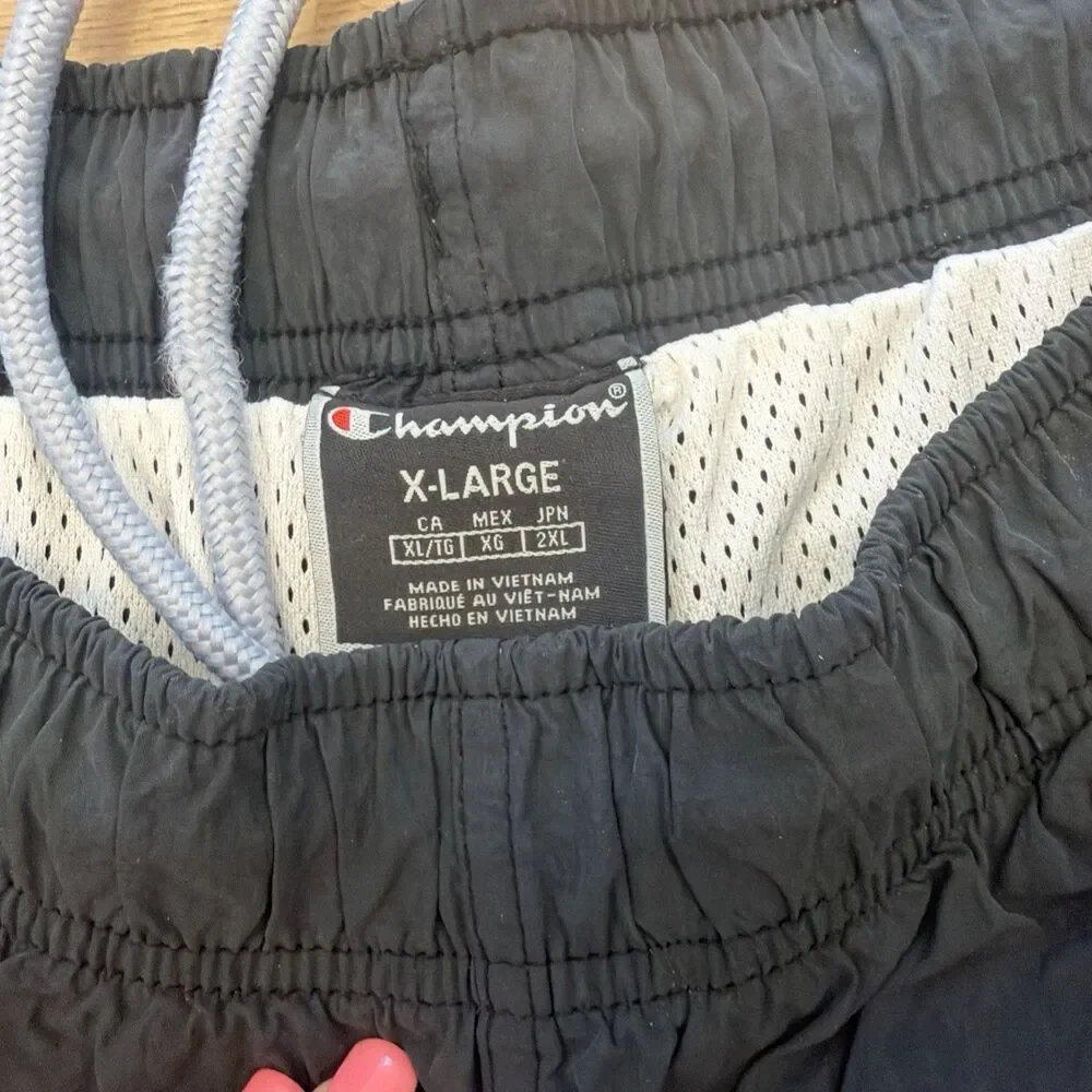 Mens  Champion Swim Trunks Lined Size Extra Large